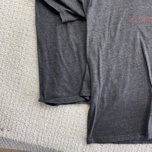 Lot x2 Bulk Corvette GM T-shirt Grey / Red Size 2XL Official Licensed Retro Fade - Picture 3 of 11